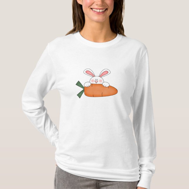 Bunny with Carrot Tshirt (Front)
