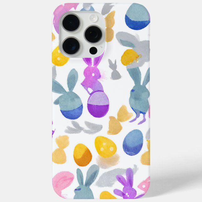 bunny with easter eggs Case-Mate iPhone case (Back)