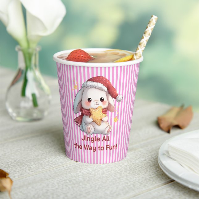 Bunny with Star Cookie Paper Cups (Insitu)