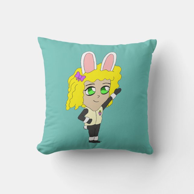 bunnygirl chibi cushion (Front)