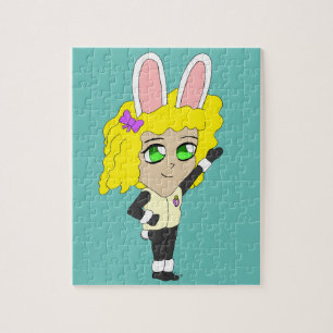 bunnygirl chibi jigsaw puzzle