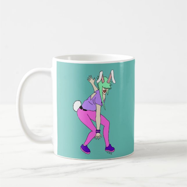 bunnygirl  coffee mug (Left)