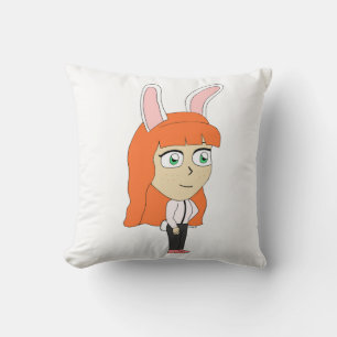 bunnygirl  cushion