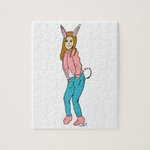 bunnygirl jigsaw puzzle