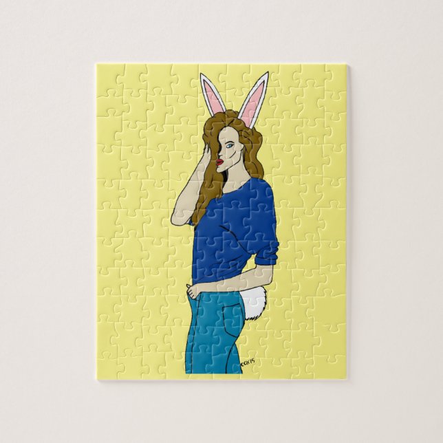 bunnygirl   jigsaw puzzle (Vertical)