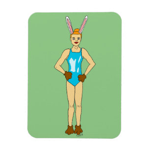 bunnygirl  magnet