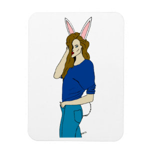 bunnygirl   magnet