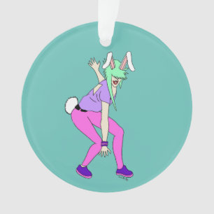 bunnygirl ornament
