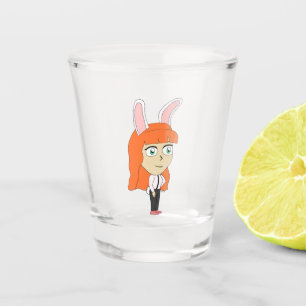 bunnygirl shot glass