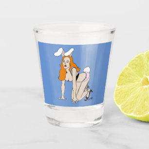 bunnygirl shot glass