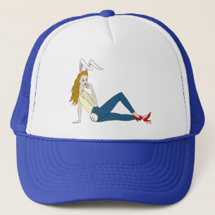 bunnygirl trucker hat