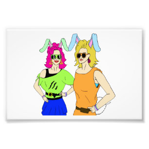 bunnygirls photo print