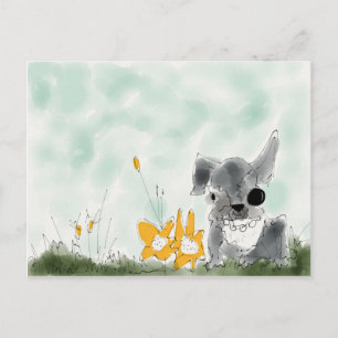 Bunnykins Postcard