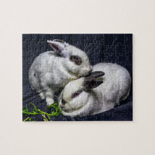 BunnyLuv Puzzle Featuring Cupcake and Sprinkles