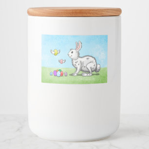 Bunny's Easter Eggs Food Label