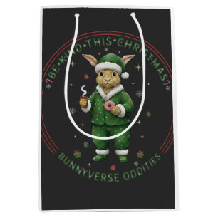 Bunnyverse christmas medium gift bag