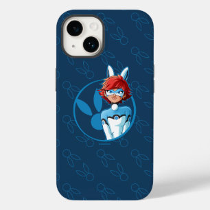 Bunnyx Blue Badge Case-Mate iPhone 14 Case