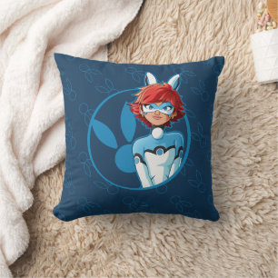 Bunnyx Blue Badge Cushion