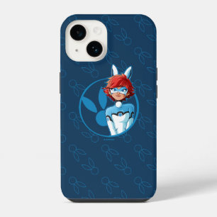 Bunnyx Blue Badge iPhone 14 Case