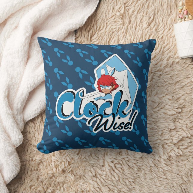 Bunnyx | Clock Wise! Cushion (Blanket)