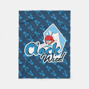 Bunnyx   Clock Wise! Fleece Blanket