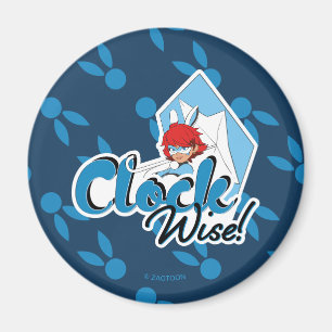 Bunnyx   Clock Wise! Magnet