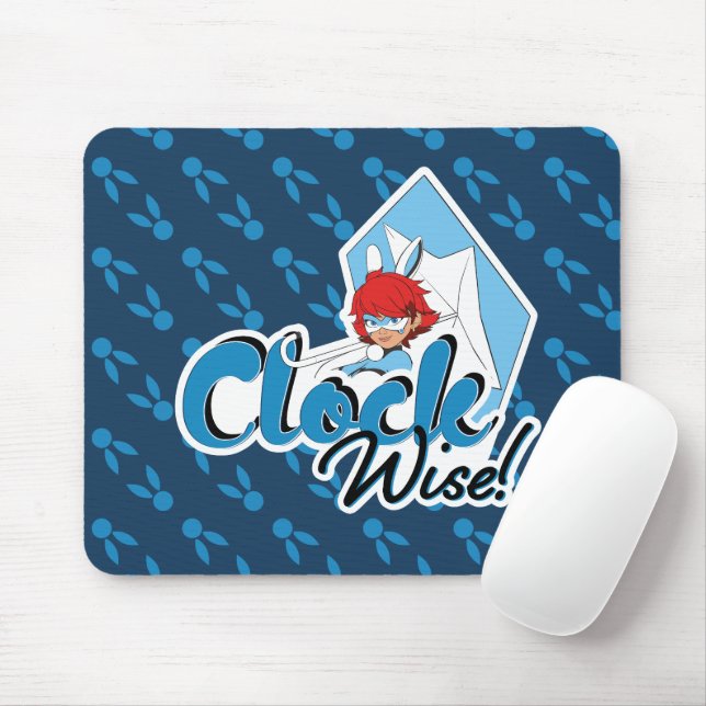 Bunnyx | Clock Wise! Mouse Pad (With Mouse)