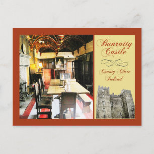 Bunratty Castle, County Clare, Ireland Postcard