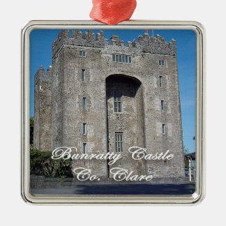 Bunratty Castle, Irish, Ireland, Irish Metal Ornament