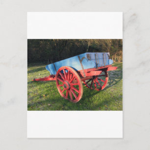 Bunratty farm cart postcard