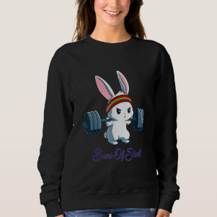 Buns of Ness Rabbit Bunny Lover Gym Workout Funny Sweatshirt