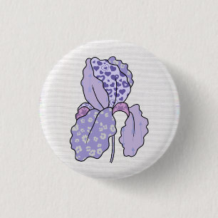 bunte Iris 3 Cm Round Badge
