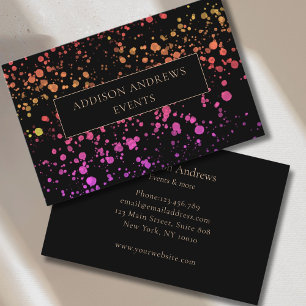 Bunte Kleckse Business Card