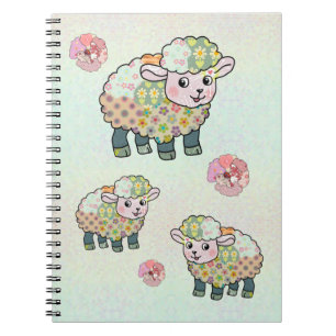 bunte Schafe Notebook