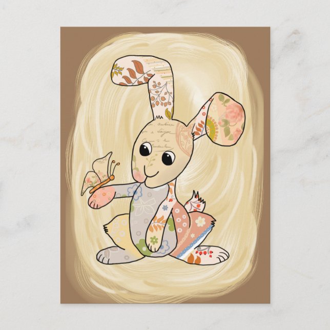 Bunter Hase Postcard (Front)