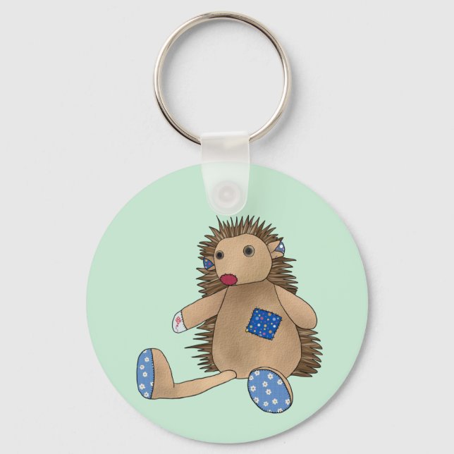 bunter Igel Key Ring (Front)