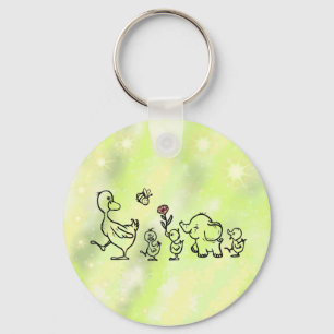 bunter Lauf Key Ring