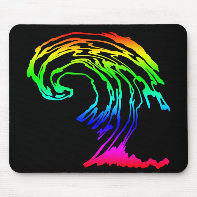 Bunter Vogel Mouse Pad (Front)