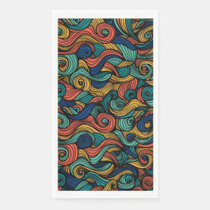 Bunter's wool pattern Paisley Napkin