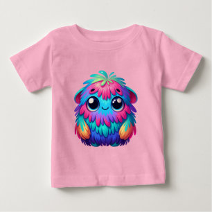 Buntes Monster Baby T-Shirt