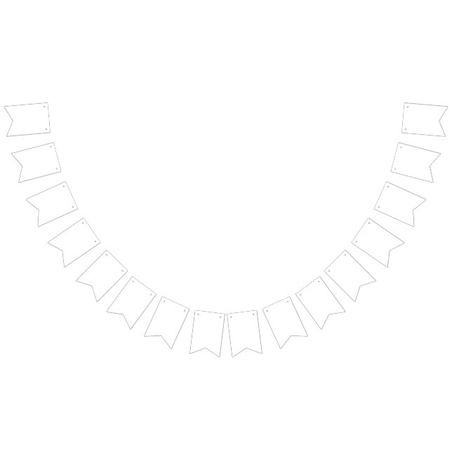Bunting Banner Party Decor | Triangle & Swallowtai (All)