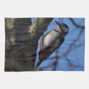 Buntspecht Tea Towel