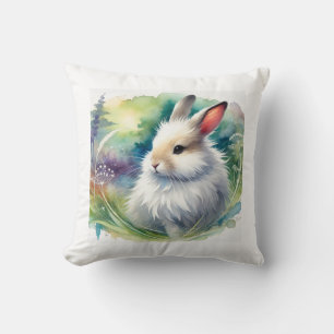 Bunyoro rabbit 270924AREF121 - Watercolor Cushion