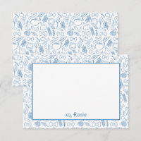 Buon Appetito Pasta Personal Stationery or