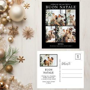 Buon Natale 5 Photo  Holiday Postcard