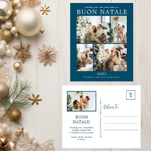 Buon Natale 5 Photo  Holiday Postcard
