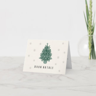 Buon Natale (biglietto natale) Italian Christmas Card