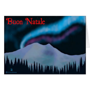 Buon Natale - Blue Aurora