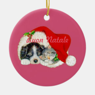 Buon Natale Christmas Ornament Italian