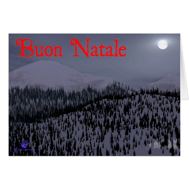 Buon Natale - Cold Night In Idaho (Front Horizontal)